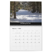 ヴァーモント年 カレンダー (2月 2026)