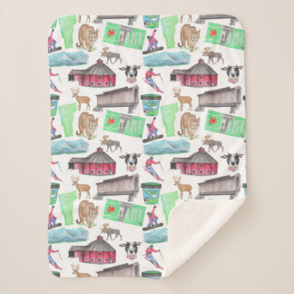 ヴァーモント毛布 シェルパブランケット