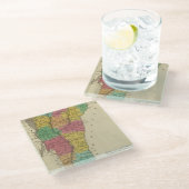 ヴァーモント10 ガラスコースター (アングル)