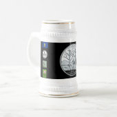 ヴァーモント ビールジョッキ (正面左)