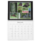 ヴァーモント- "走行しよう"シリーズ カレンダー (3月 2026)