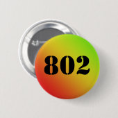 ヴァーモント"802"ボタン 缶バッジ (正面&裏面)