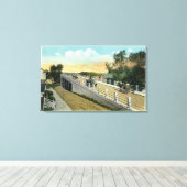 ヴィアドゥクトの見解 キャンバスプリント (インサイチュ (ウッドフロア))