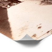 ヴィアドルロサ通りinエルサレム ポスター (角)