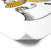 ヴィアナ家紋 ポスター (角)