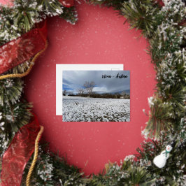 ヴィエナ – アウストリア 箔シーズンポストカード