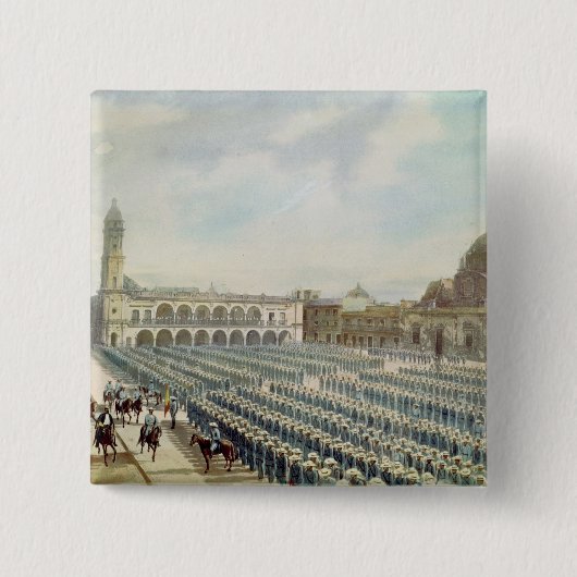 ヴィエラCruzのスペインのな遠征隊 缶バッジ (正面)