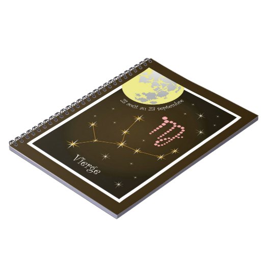 ヴィエルジュ23青いau 239月Notizheft ノートブック (左側)