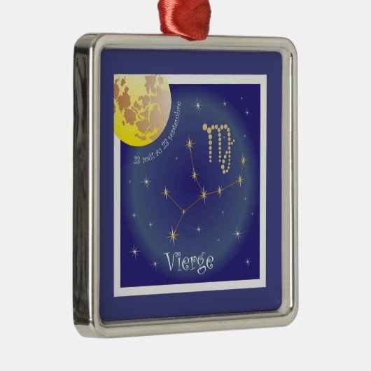 ヴィエルジュ23青au23年9月オーナメント メタルオーナメント (右)