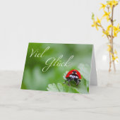 ヴィエル·グリュック-コロナ·ゼイテンのベゾンダー！ カード (黄色い花)