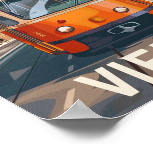 ヴィエンナオーストリアファウンテージトラベルプレイス ポスター (角)