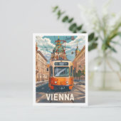 ヴィエンナオーストリアファウンテージトラベルプレイス ポストカード (スタンド正面)