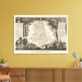 ヴィエンヌ省 キャンバスプリント (インサイチュ (リビング))