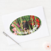 ヴィエ・ドッジェナウフクレバー 楕円形シール (封筒)