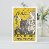 ヴィオバイオレットファインアート サンキューカード (スタンド正面)