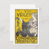 ヴィオバイオレットファインアート サンキューカード (正面/裏面)