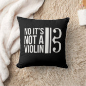 ヴィオラアルトクレフ、 音符記号ミュージシャンユーモアノットアバイオリン クッション (ブランケット)