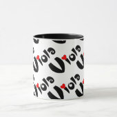 ヴィオラスモールハート マグカップ (中央)