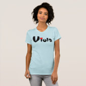 ヴィオラスモールハート Tシャツ (正面フル)