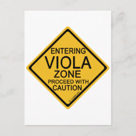 ヴィオラゾーンに入る ポストカード