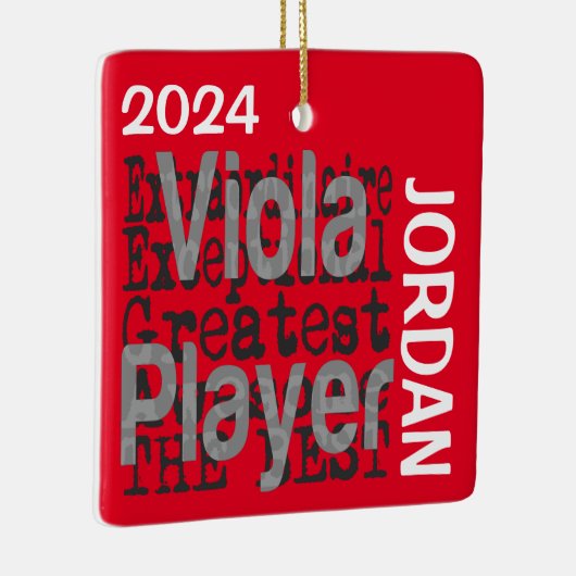 ヴィオラプレーヤーエクストラノーネレカスタムー セラミックオーナメント (右)