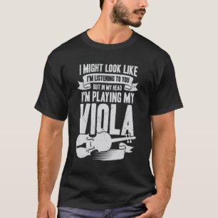 ヴィオラプレーヤー音楽楽器違反者贈呈 Tシャツ