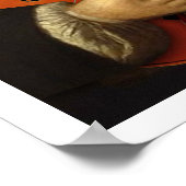 ヴィオラ付きJ.S.バッハ ポスター (角)