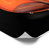 ヴィオラ楽器ポスター – オーケストラ ポスター (角)