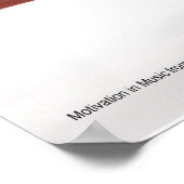 ヴィオラ楽器ポスター – ギフトヴァイオリン奏者 ポスター (角)