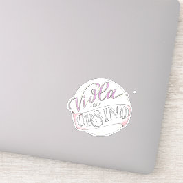 ヴィオラ+オルシノ シール