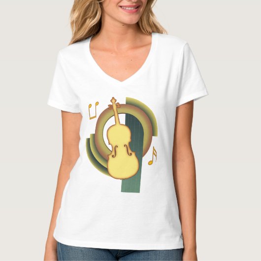 ヴィオラ デコ1 Tシャツ (正面)