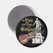 ヴィオラ&モーツァルト マグネット (正面/裏面)