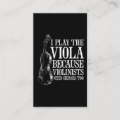 ヴィオリおもしろいニストにヒーローが必要なビオラ選手 名刺