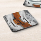 ヴィオリンズコルクコースター コースター (左側)