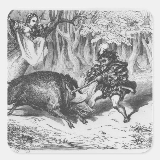 ヴィオレットとウルソン スクエアシール (正面)