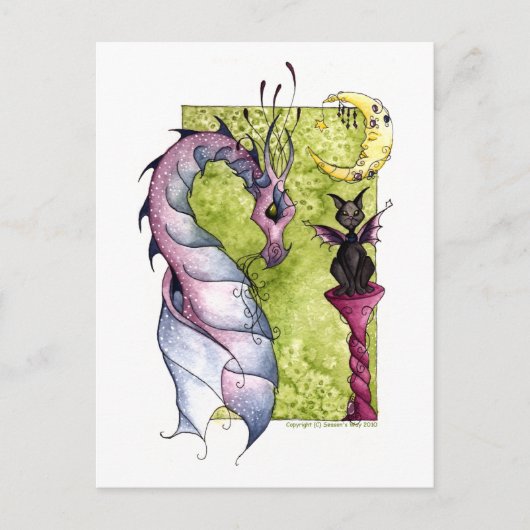 ヴィオレットとオブシディアン ポストカード (正面)