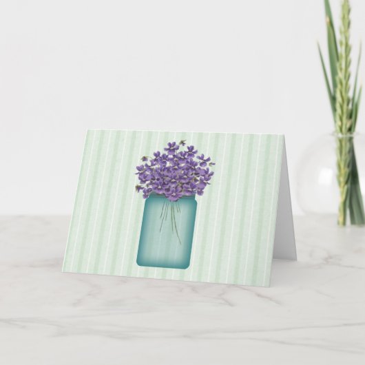 ヴィオレットラージフォントイースターカード シーズンカード (正面)