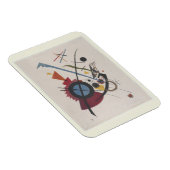 ヴィオレット(1923)ワッシリー・カンディンスキー著モダン画 マグネット (右側)