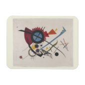 ヴィオレット(1923)ワッシリー・カンディンスキー著モダン画 マグネット (横)