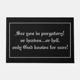 ヴィカおもしろいル司祭引用文ジョーク ドアマット