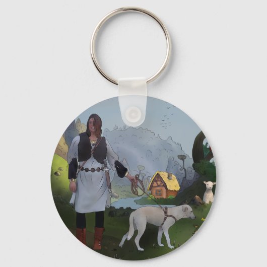 ヴィキンゲリン キーホルダー (正面)