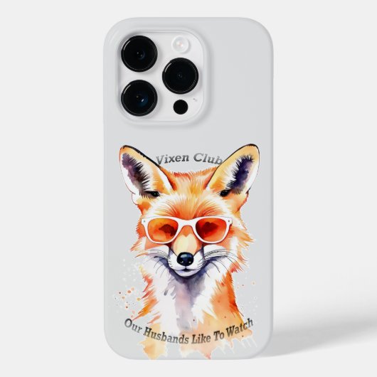 ヴィクセンのクラブ – 私たちの夫は見るのが好き Case-Mate iPhoneケース (裏面)