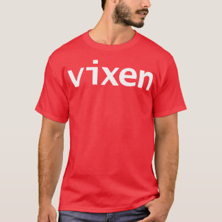 ヴィクセンミニマルタイポグラフィ Tシャツ