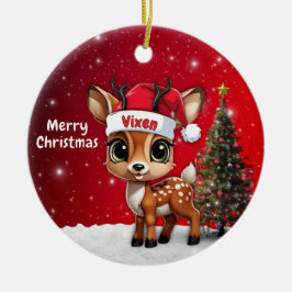 ヴィクセン ベイビー シカ🦌 🎄 セラミックオーナメント