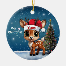 ヴィクセン ベイビー シカ🦌 🎄 セラミックオーナメント