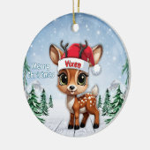ヴィクセン ベビーシカ 子鹿 鹿 トナカイ 🦌🎄 セラミックオーナメント (左)
