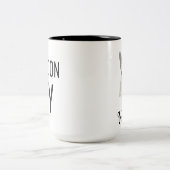 ヴィクターを許してください ツートーンマグカップ (中央)