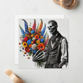 ヴィクター・ドレッドソーン — ゴシックヴィクトリアン時代のグリーティングカード ノートカード (正面/裏面インサイチュ)