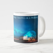 ヴィクター·ヒューゴ引用文「作家は……」 20オンス(マグ) ジャンボコーヒーマグカップ (正面右)