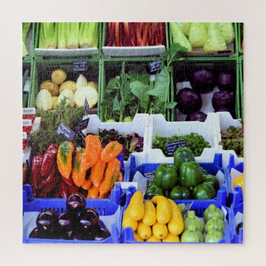 ヴィクトゥアリエン市場 ミュンヘン ドイツ - 20x20 - 676 個 ジグソーパズル (縦)